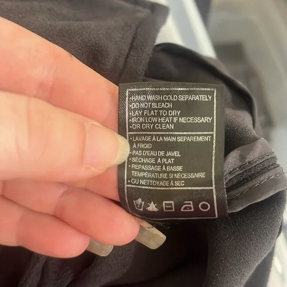 Cupcakes and Cashmere Grey Suede‎ Moto Jacket Size S - Picture 6 of 6